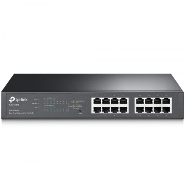 TP-Link TL-SG1016PE 16Port Gigabit Switch(8P POE+) 