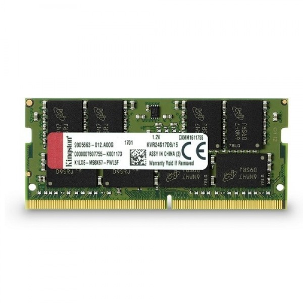 Kingston NTB 16GB 2400MHz DDR4 KVR24S17D8/16 