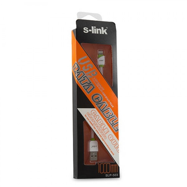 S-link SLP-503 Lightning 1m  Data ve Şarj Kablosu 