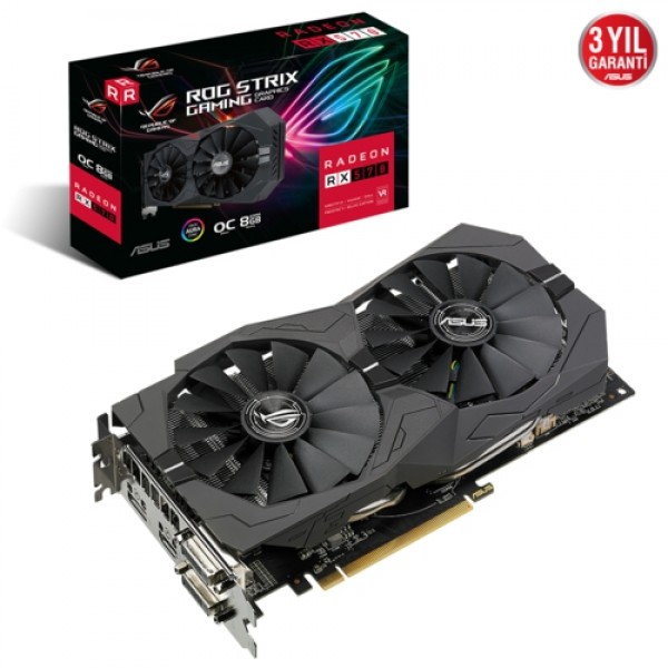 Asus ROG-STRIX-RX570-O8G-GAMING 8GB 256Bit DDR5