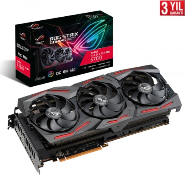 Asus STRIX-RX5700-O8G-GAMING 8GB 256Bit GDDR6 