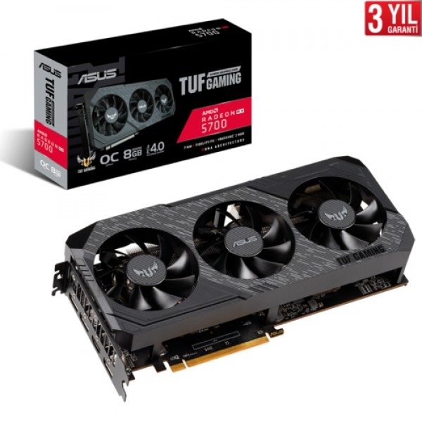 Asus TUF 3-RX5700-O8G-GAMING 8GB 256Bit GDDR6