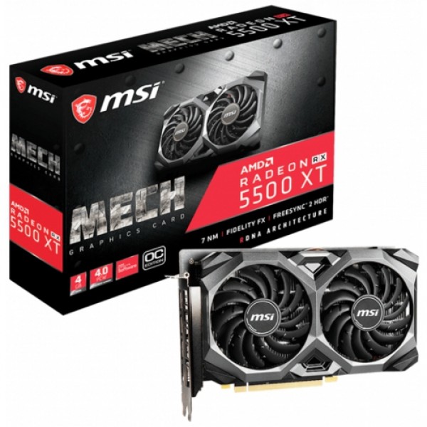 MSI RX5500XT MECH 4G OC GDDR6 128bit 