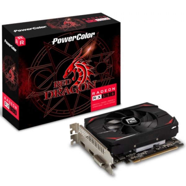 PowerColor Red Dragon RX550 2GB 128Bit GDDR5