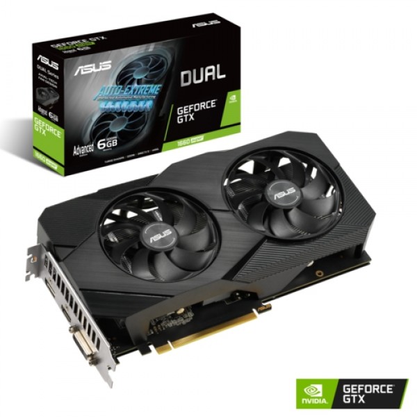 Asus DUAL-GTX1660S-A6G-EVO 6GB 192Bit GDDR6 