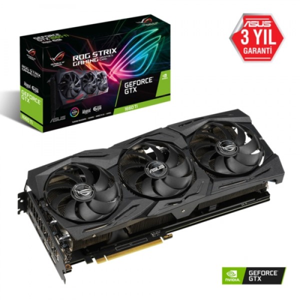 Asus STRIX-GTX1660TI-A6G GAMING 6GB 192Bit GDDR6