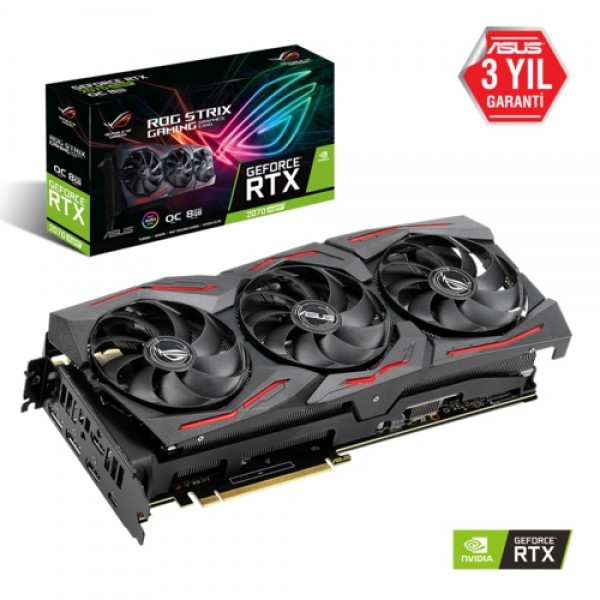 Asus STRIX-RTX2070S-O8G-GAMING 8GB 256Bit DDR6 