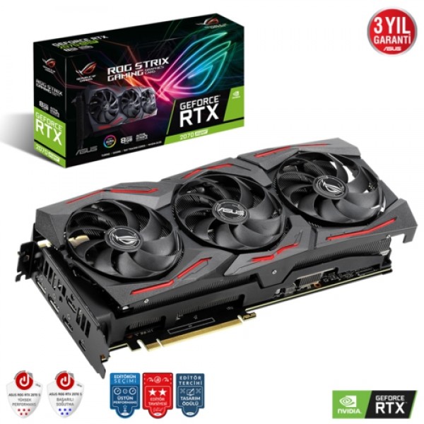 Asus STRIX-RTX2070S-8G-GAMING 8GB 256Bit DDR6 