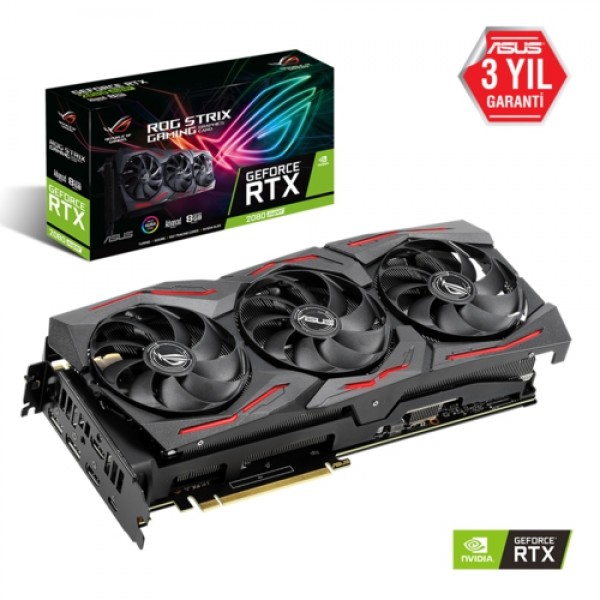 Asus STRIX-RTX2080S-A8G-GAMING 8GB 256Bit DDR6 