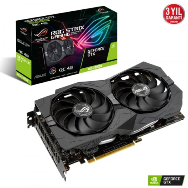 Asus STRIX-GTX1650S-O4G GAMING 4GB 128Bit GDDR6 