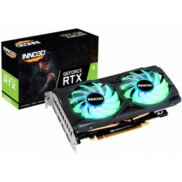 Inno3D RTX2060 Twin x2 OC RGB 6GB 192Bit GDDR6