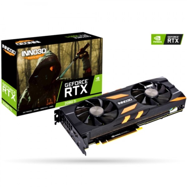 Inno3D RTX2080Ti Twin x2 11GB 352Bit GDDR6 