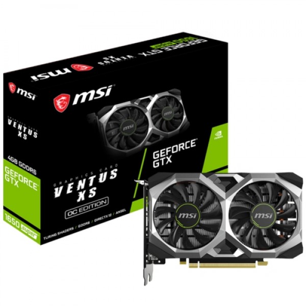 MSI GTX1650 SUPER VENTUS XS OC 4GB GDDR6 128Bit