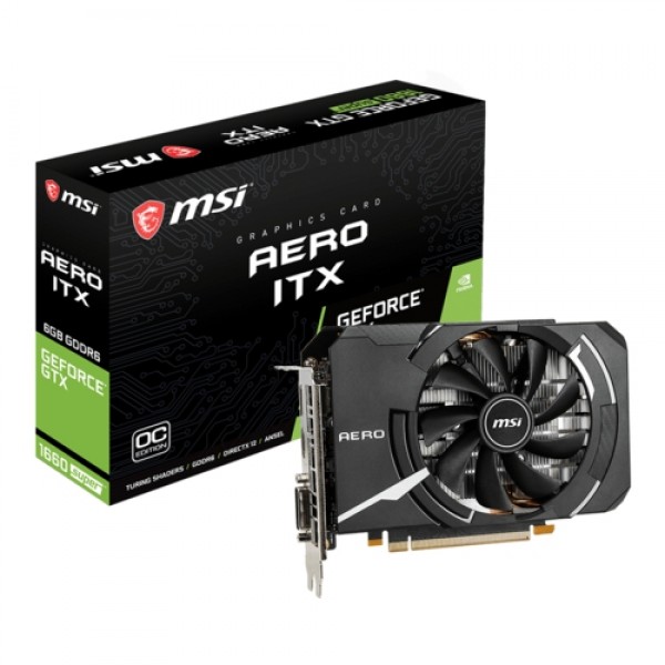 MSI GTX1660 SUPER AERO ITX OC 6GB GDDR6 192Bit 