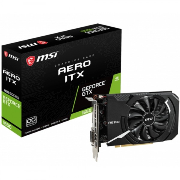 MSI GTX1650 AERO ITX 4G OC GDDR5 128Bit