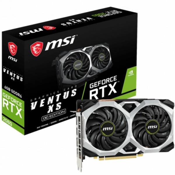 MSI RTX2060 VENTUS XS 6G OC GDDR6 192Bit 