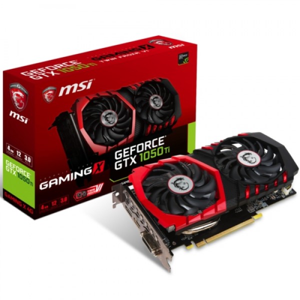 MSI GTX1050Ti GAMING X 4G 4GB 128Bit GDDR5 