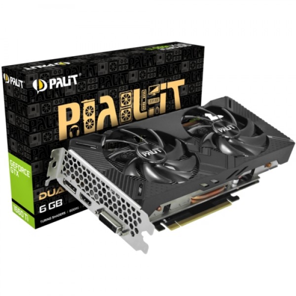 Palit GTX1660Ti DUAL 6GB 192Bit GDDR6