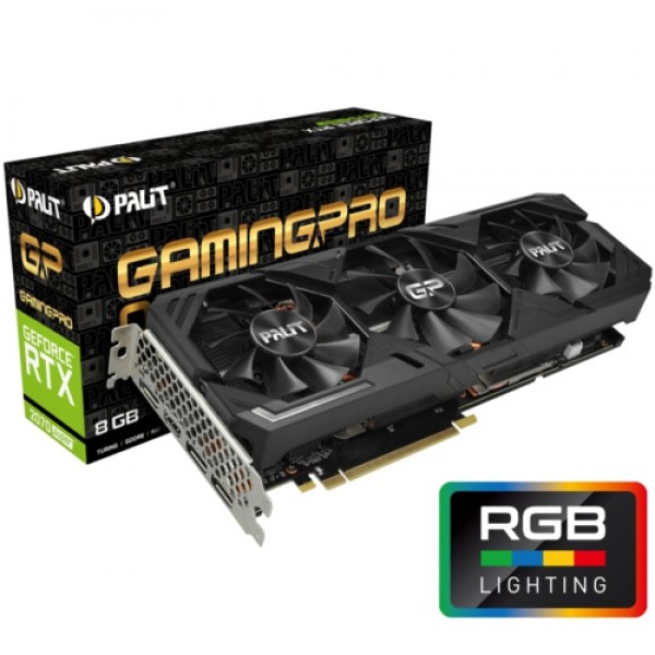 Palit RTX2070 SUPER GP x3 OC RGB 8GB 256Bit GDDR6