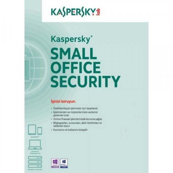 Kaspersky Small Office Sec. 1+5 Dvd Kutu 3 YIL